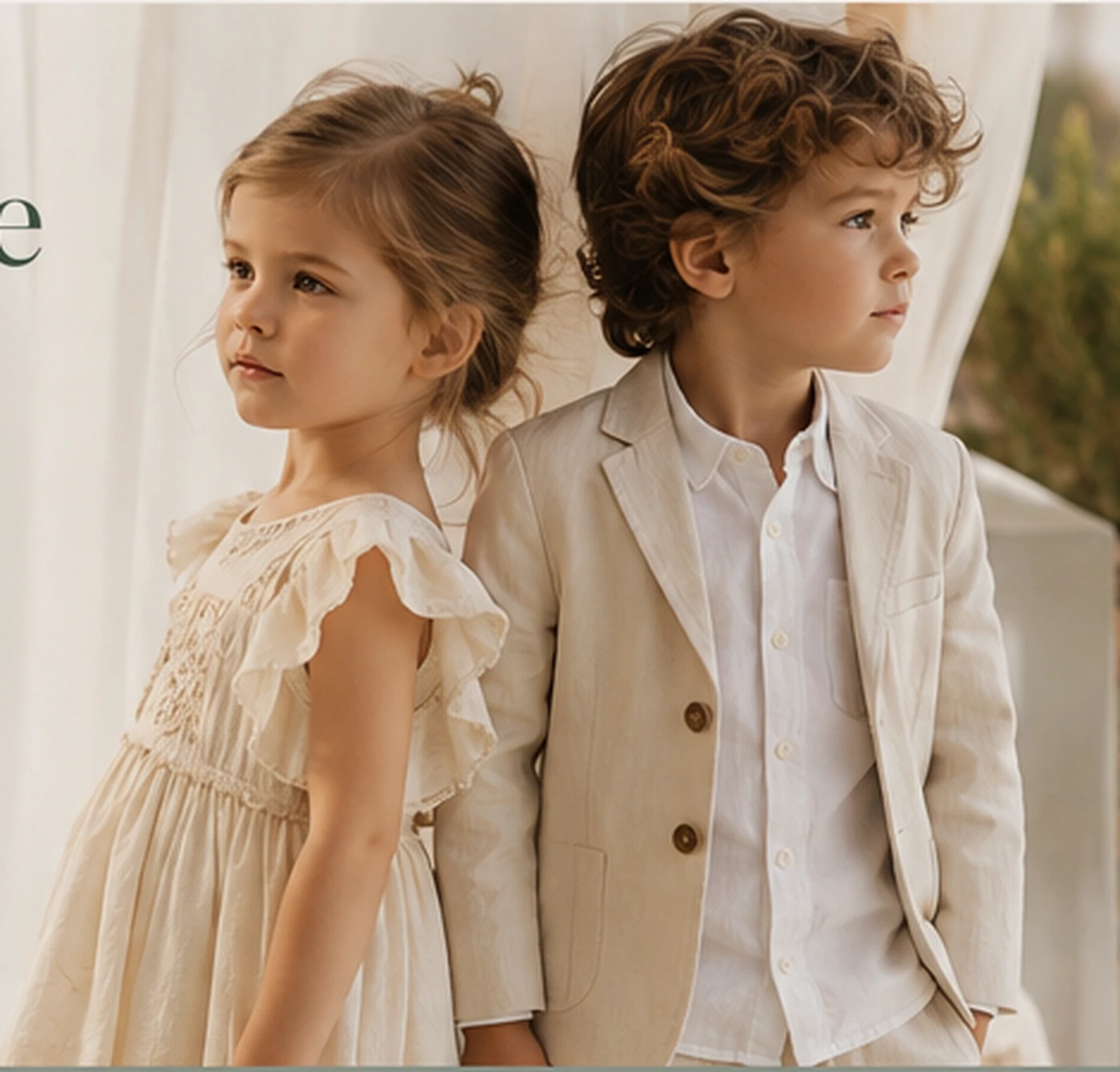 Elegant Italian children's fashion